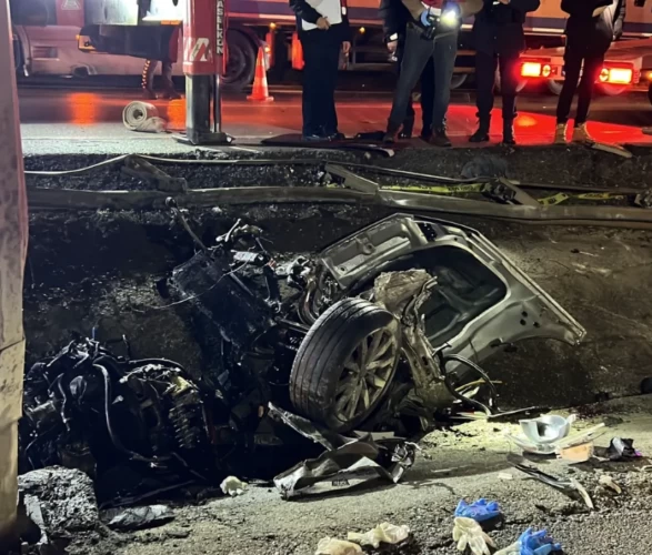 Gece saatlerinde kaza yaptılar