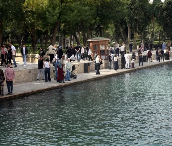 Balıklıgöl’de hafta sonu hareketliliği