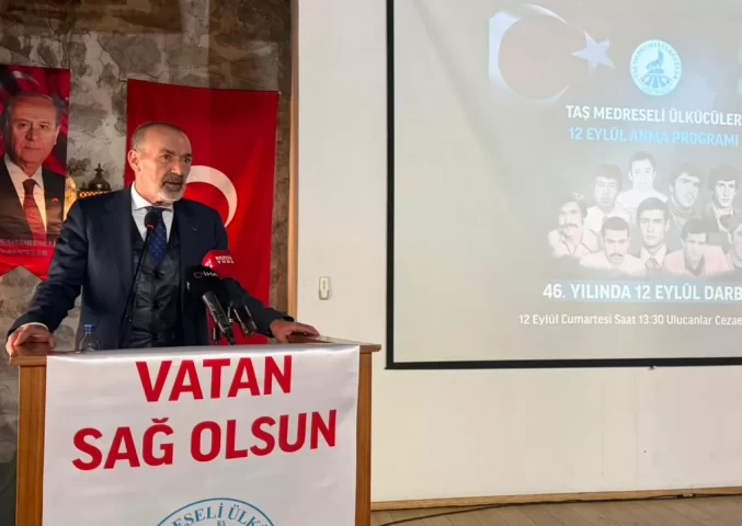 MHP'li Yaşar Yıldırım Ulucanlar'da konuştu: 12 Eylül, 15 Temmuz'un ilk adımıdır