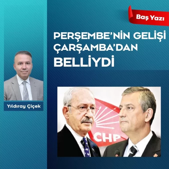 Perşembe'nin gelişi Çarşamba'dan belliydi