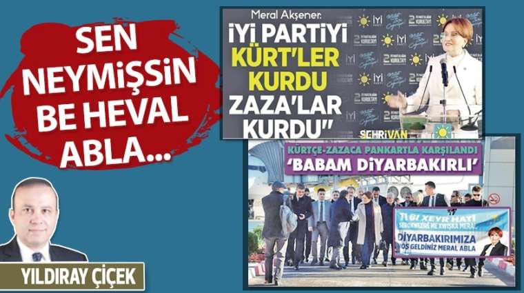 Sen neymişsin be Heval Abla...