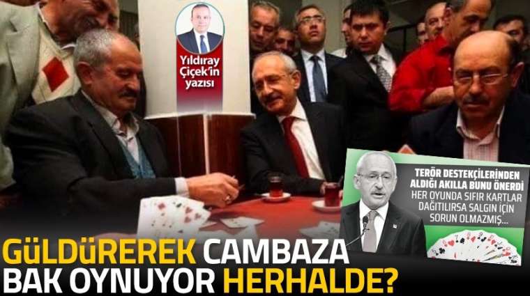 Güldürerek cambaza bak oynuyor herhalde?