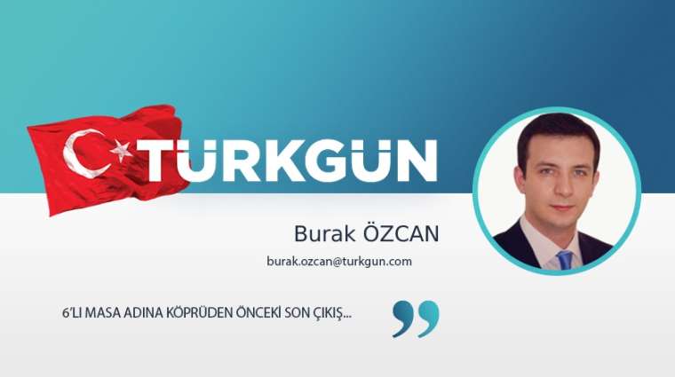 6'lı masa adına köprüden önceki son çıkış...