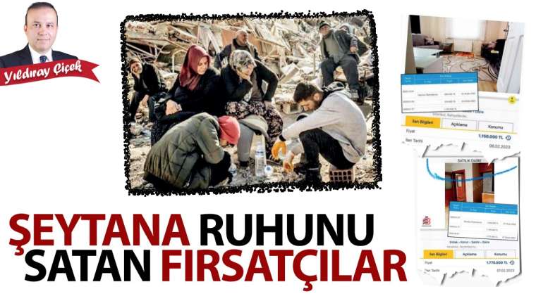 Şeytana ruhunu satan fırsatçılar