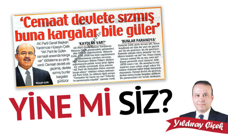 Yine mi siz?