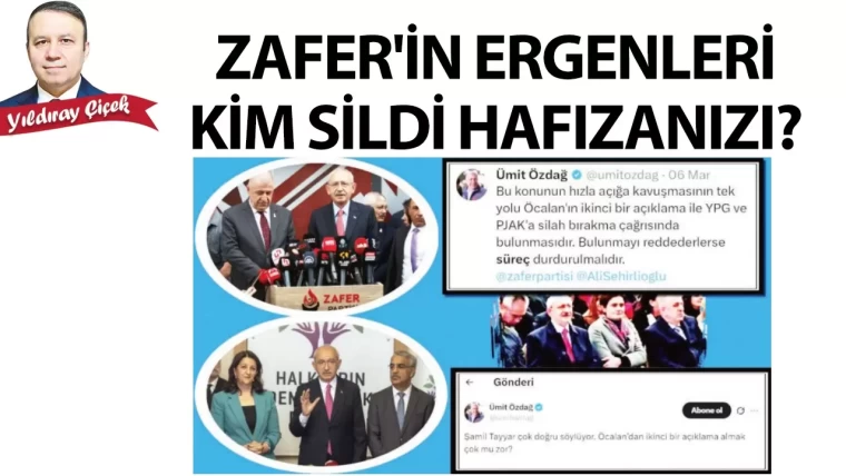 Zafer’in ergenleri kim sildi hafızanızı?