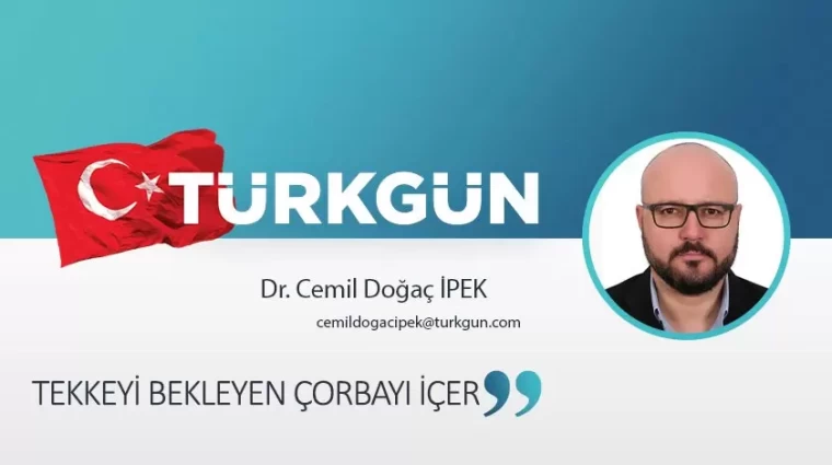 Tekkeyi bekleyen çorbayı içer