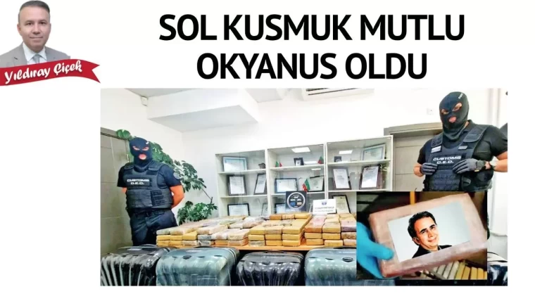 Sol kusmuk mutlu okyanus oldu