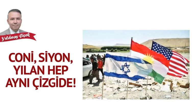 Coni, Siyon, Yılan Hep Aynı Çizgide!