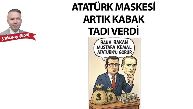 Atatürk maskesi artık kabak tadı verdi
