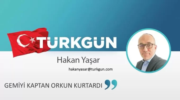Gemiyi kaptan Orkun kurtardı