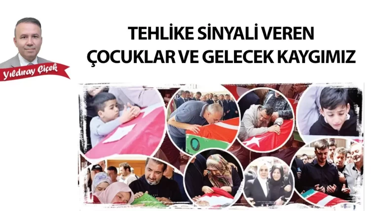 Tehlike sinyali veren çocuklar ve gelecek kaygımız