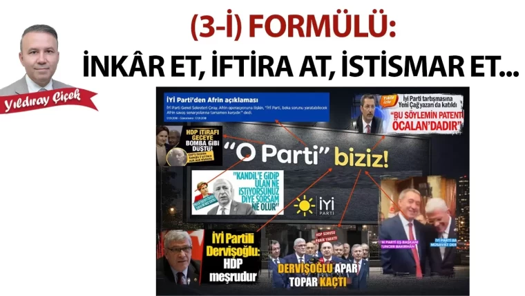 (3-İ) Formulü: İnkâr et, iftira at, istismar et…