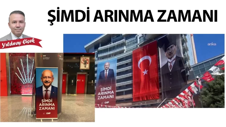Şimdi arınma zamanı