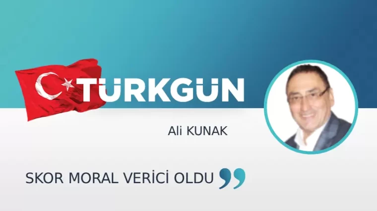 Skor moral verici oldu