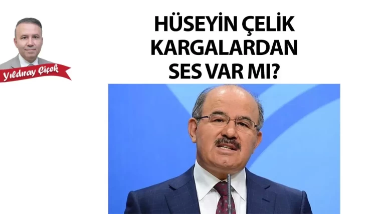 Hüseyin Çelik, kargalardan ses var mı?
