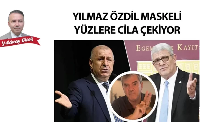 Yılmaz Özdil maskeli yüzlere cila çekiyor