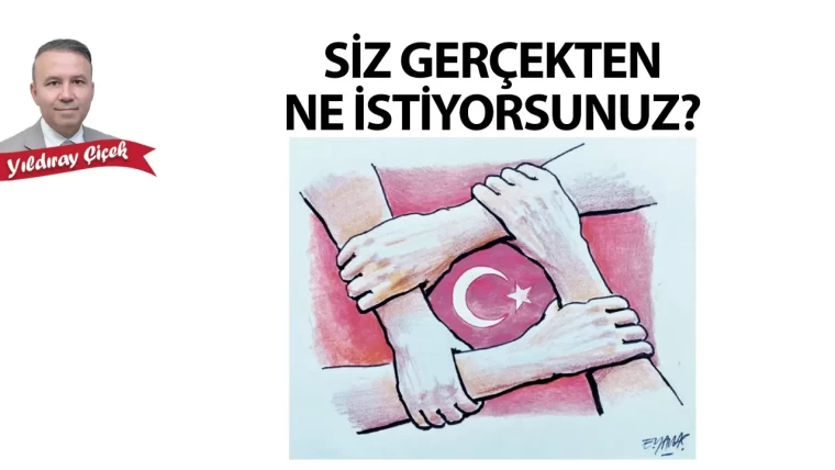 Siz gerçekten ne istiyorsunuz?