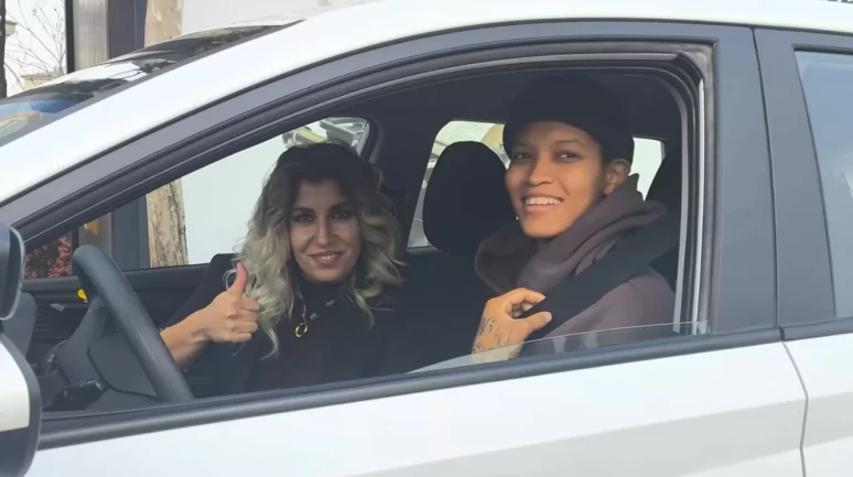 Melissa Vargas, ehliyetini Malatya’da aldı