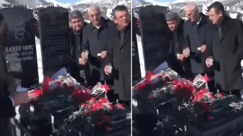 Mezara rakı dökmeyi marifet zanneden Özgür Özel, Brüksel'de ciddiye alınmadı, Batı'ya bir kez daha sitem etti