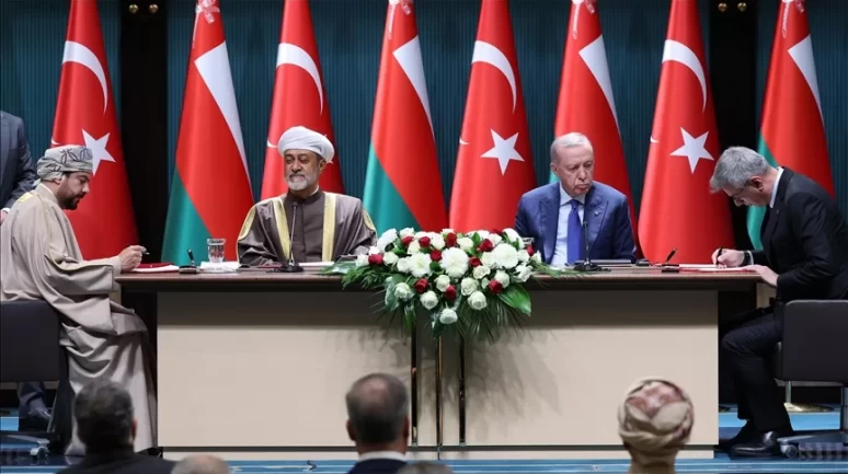 Türkiye-Umman arasında 17 anlaşma