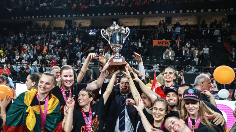 ÇBK Mersin tarih yazdı! Avrupa Kupası Anadolu’ya geldi