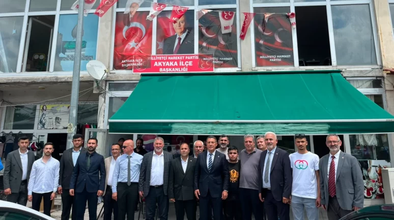 MHP Akyaka'da tek yürek oldu