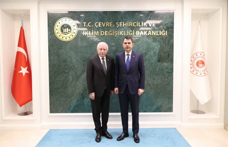 MHP’li Celal Adan, Bakan Kurum’u ziyaret etti