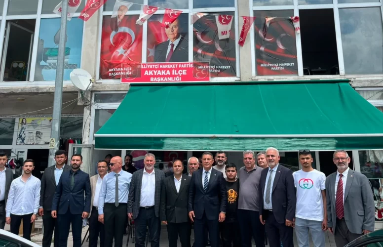 MHP Akyaka'da tek yürek oldu