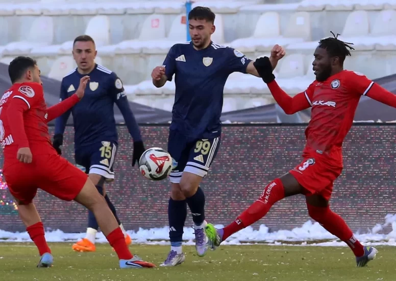 Erzurumspor FK tek golle kazandı