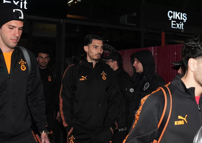 Galatasaray kafilesi Trabzon'da