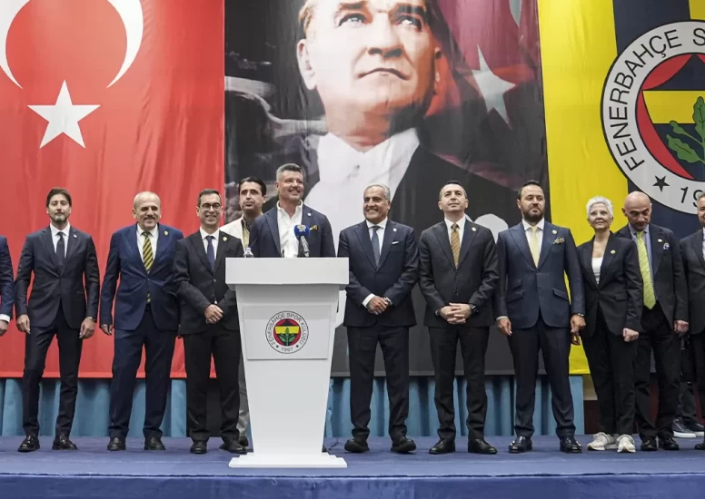 Fenerbahçe'de bayramlaşma töreni düzenlendi