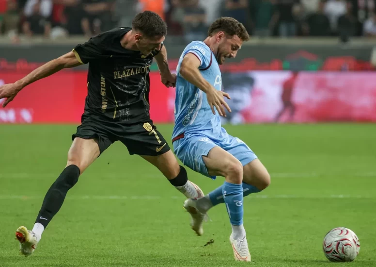 Trabzonspor deplasmandan eli boş dündü