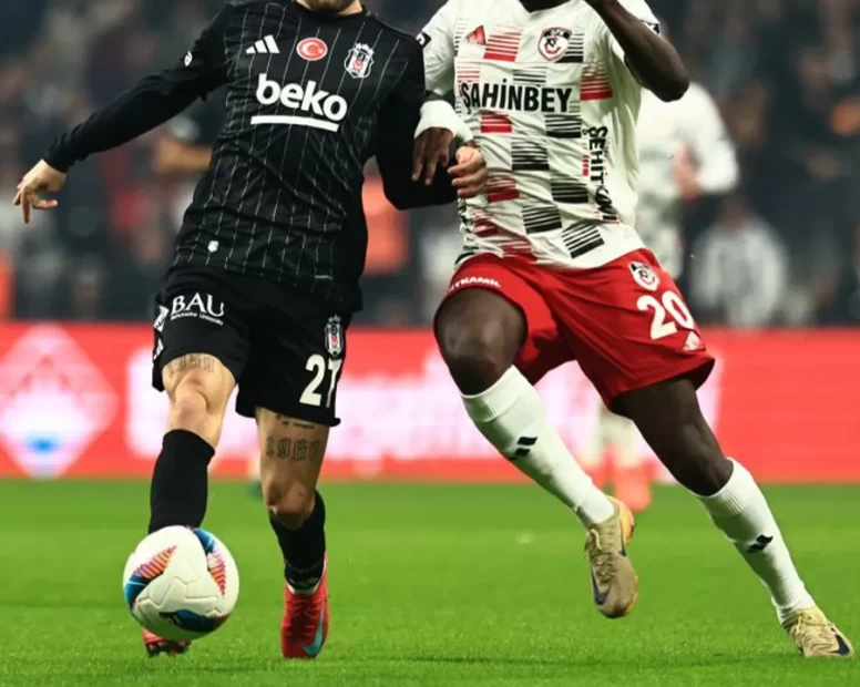 Beşiktaş-Gaziantep FK maçının ilk 11'leri belli oldu