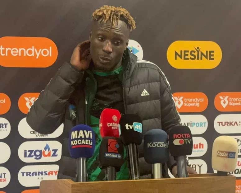 Daniel Agyei: “Yılı galibiyetle kapatmak güzel”