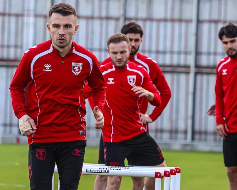 Samsunspor, Galatasaray maçı hazırlıklarını sürdürdü