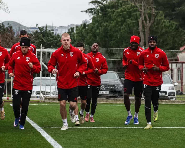 Samsunspor, Rayo Vallecano deplasmanına hazır