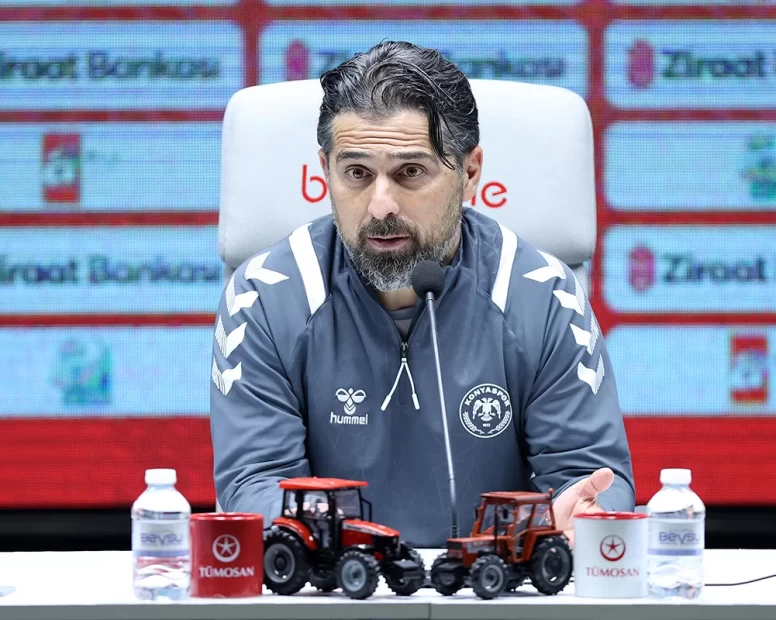 Konyaspor'da İlhan Palut, Fenerbahçe maçı sonrası konuştu