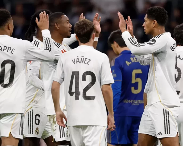 Real Madrid evinde iki golle kazandı