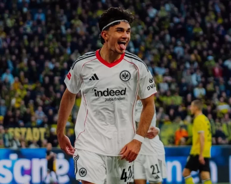 Can Uzun'un golü Frankfurt'a yetmedi