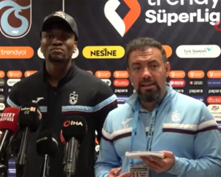 Trabzonspor'da Nwaiwu, Göztepe maçı sonrası konuştu