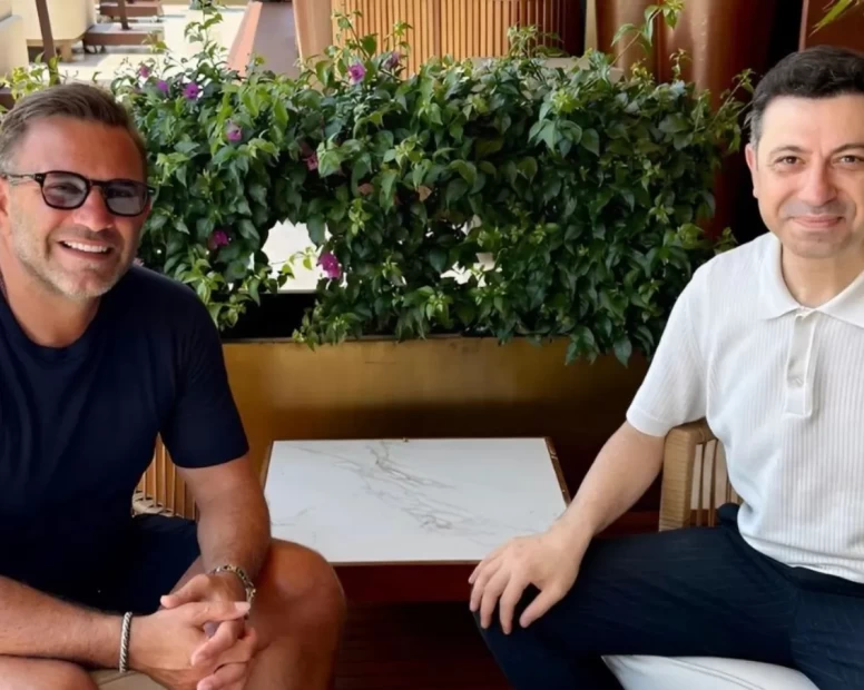 Okan Buruk'tan Marmaris'te Galatasaraylı iş insanlarına ziyaret