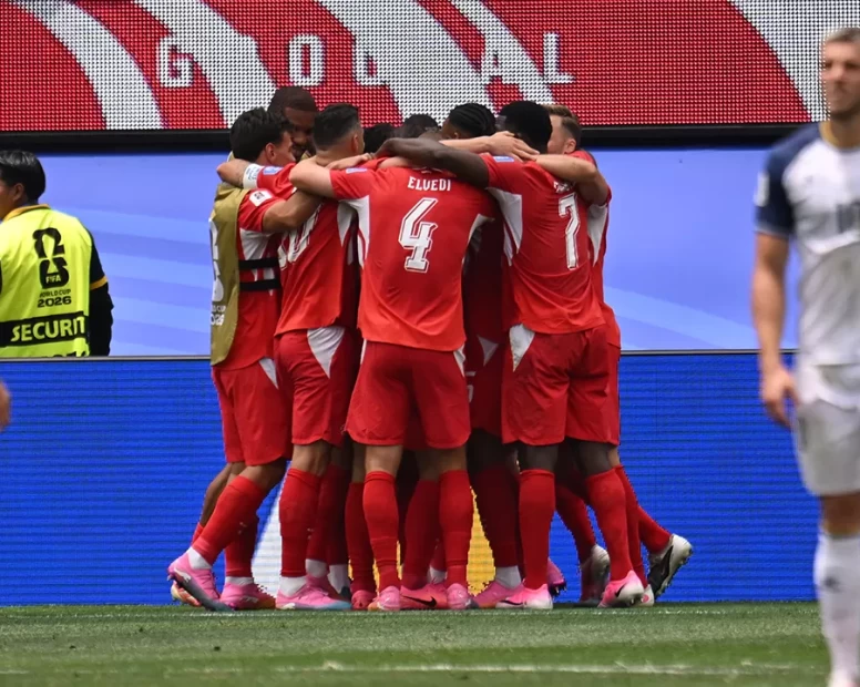 Dünya Kupası'nda İsviçre'den gol yağmuru