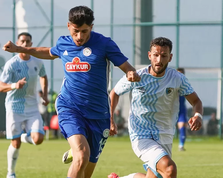 Erzurumspor ile Çaykur Rizespor'dan sessiz prova