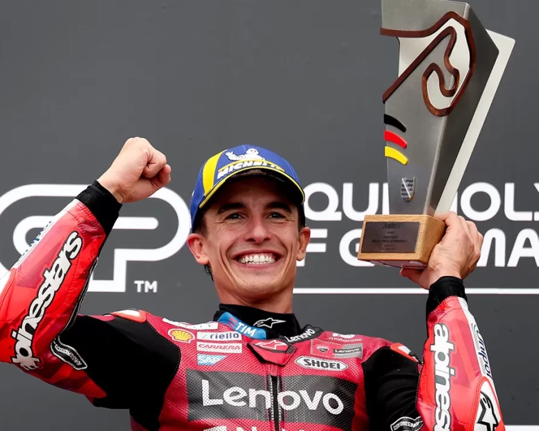 Moto GP'de Marc Marquez Almanya'da zirvede!