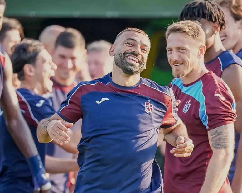 Salah ilk kez Trabzonspor idmanında