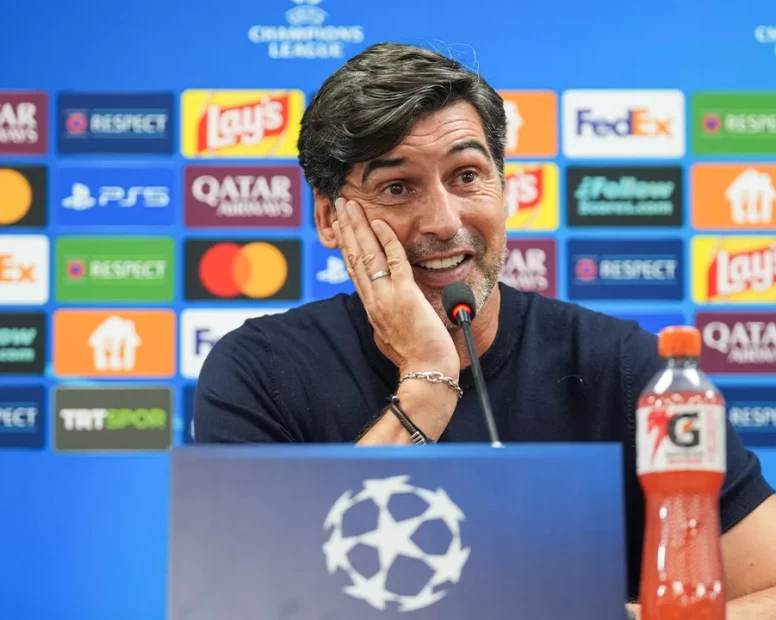 Paulo Fonseca: "Favori hala Fenerbahçe"