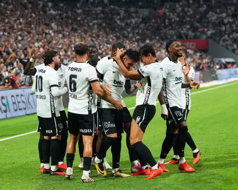Beşiktaş’tan Erzurumspor FK karşısında farklı galibiyet