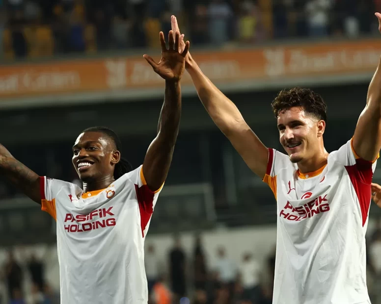 Galatasaray'da Leao ve Deniz ilk maçına çıktı