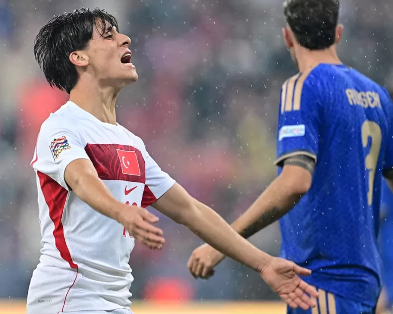 A Milli Takım, Uluslar Ligi'nde İtalya’ya 4-1 kaybetti